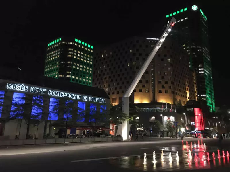 Museo de Arte Contemporáneo de Montreal.