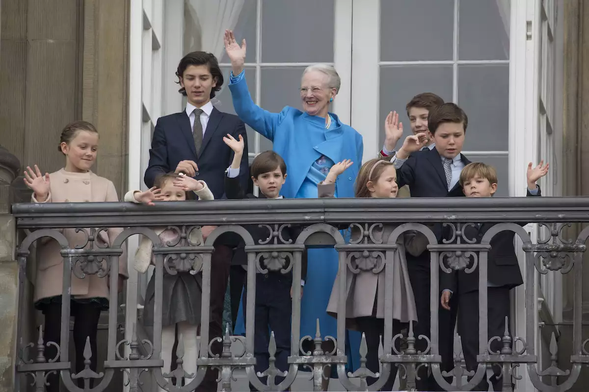 Queen Margrethe II Of Denmark And Family Celebrate Her Majesty's 76th Birthday