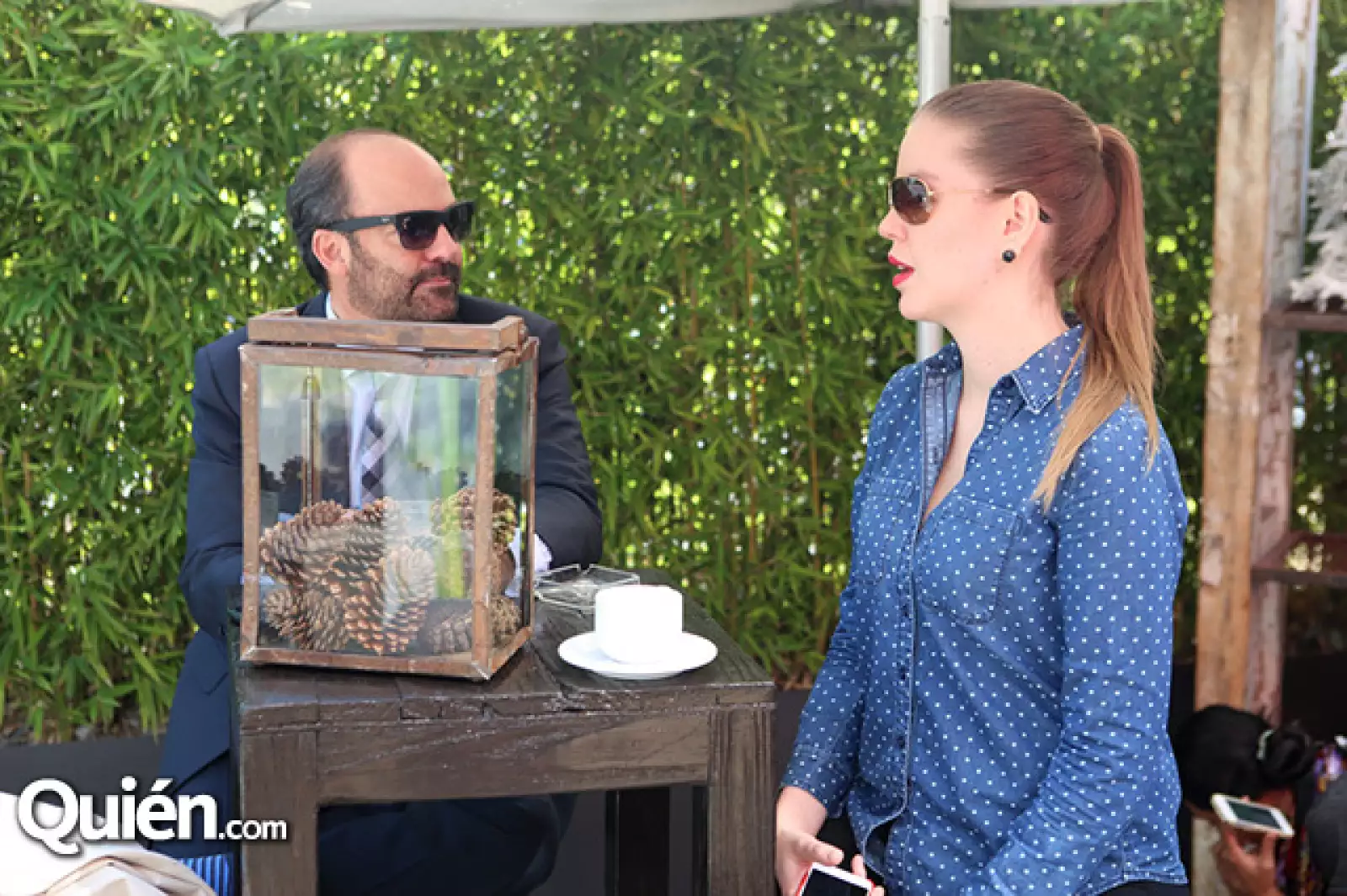 Armando Villegas y Fernanda Riestra