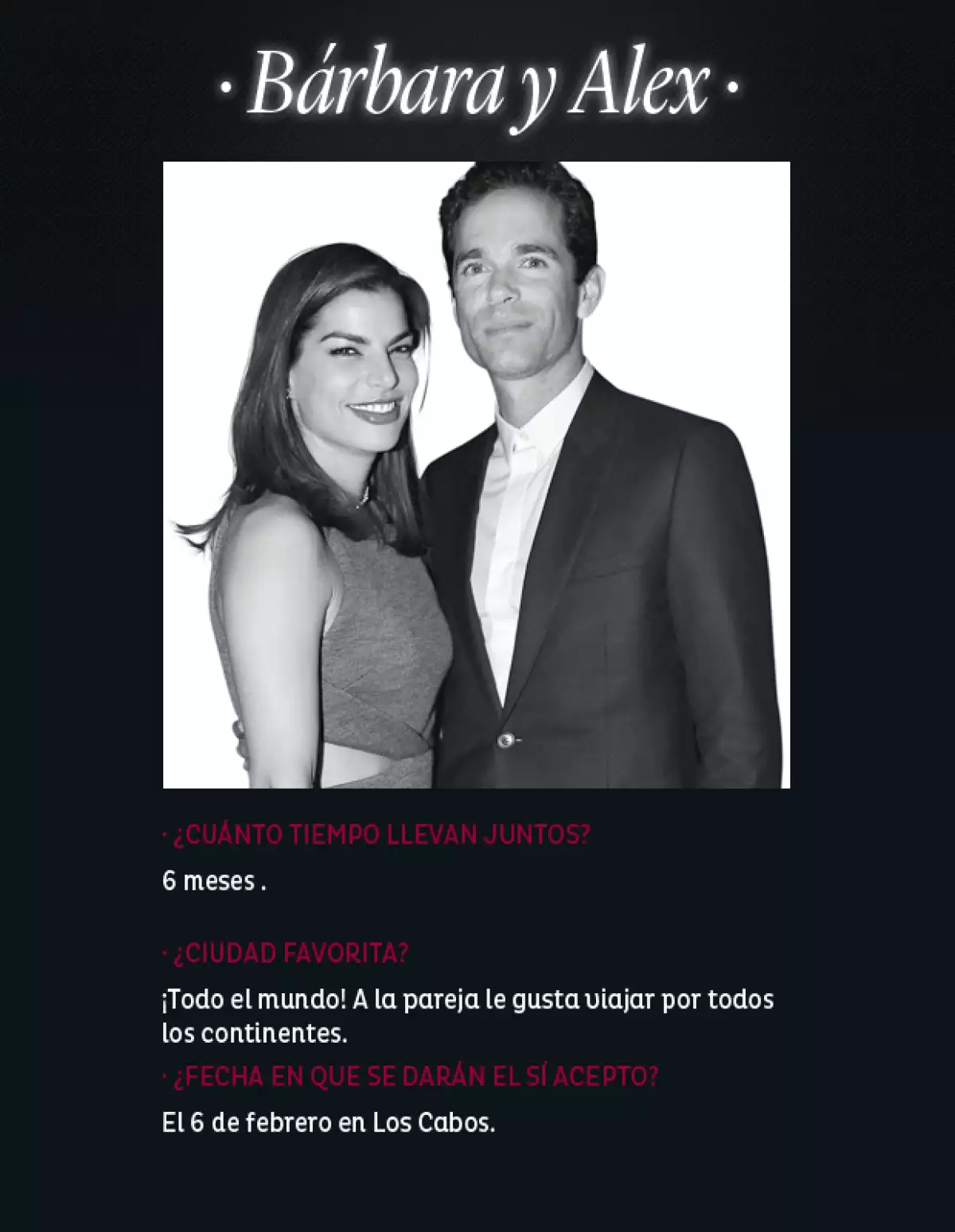 Este par de enamorados se casó el fin de semana en Los Cabos y son es parte de nuestra lista de las parejas del año. Así celebramos el amor.