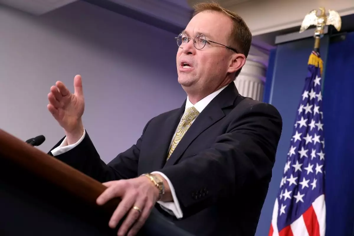 Mick Mulvaney  Casa Blanca Trump