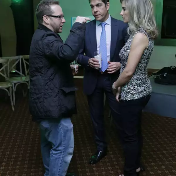 Alejandro Grimberg,Luis Miguel y Lina Flores