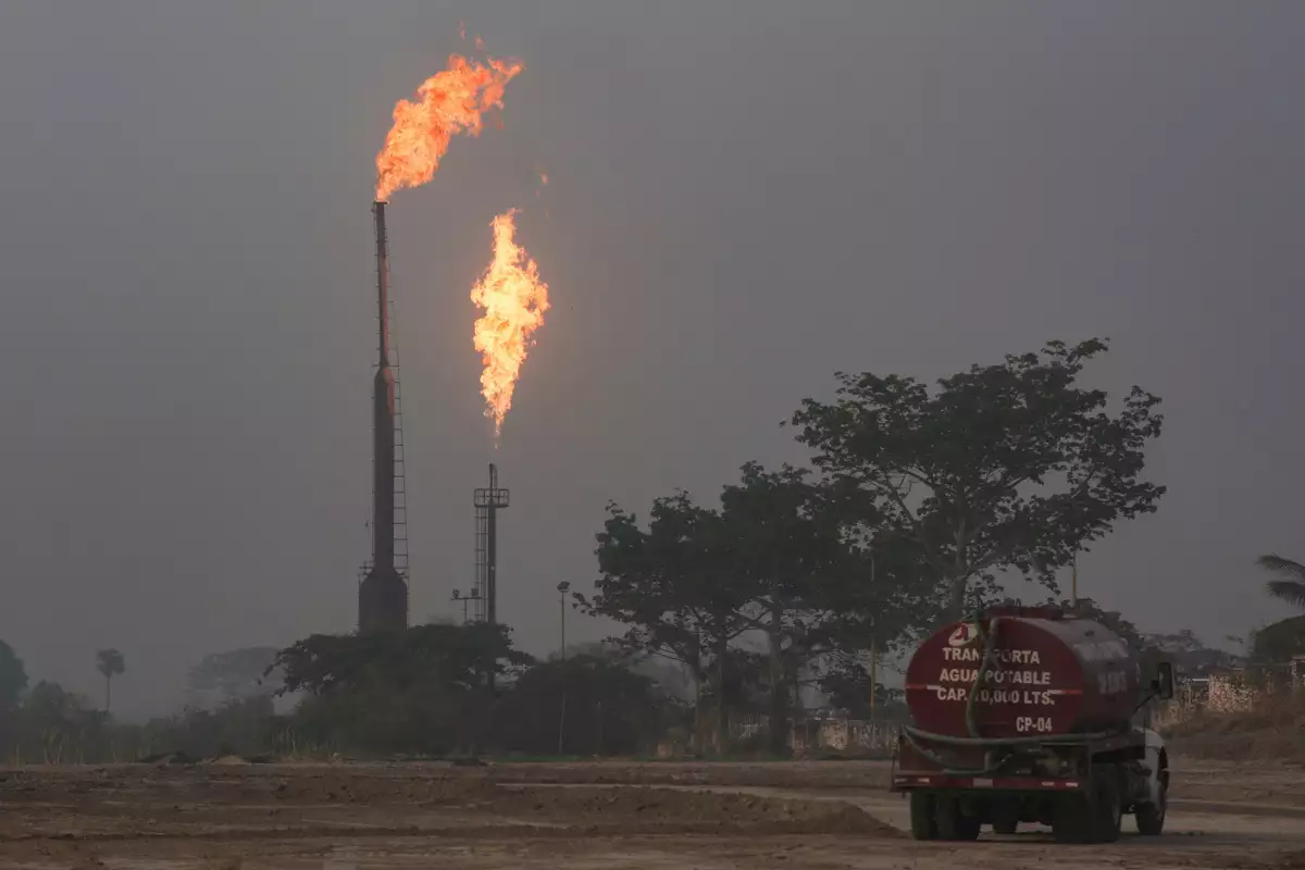 Quema de gas