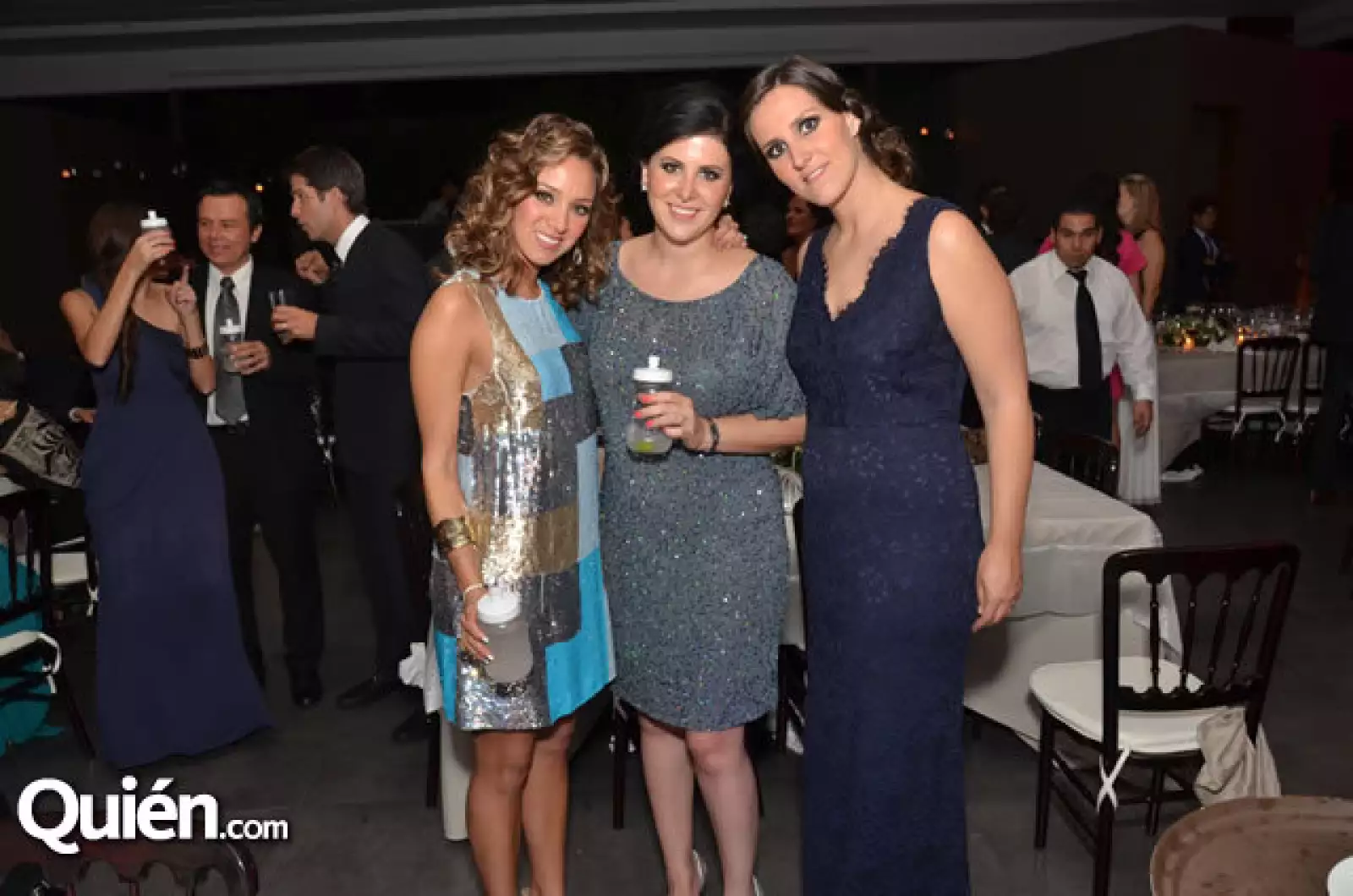 Cindy Peña, Lourdes Llamas y Vicky Amescua