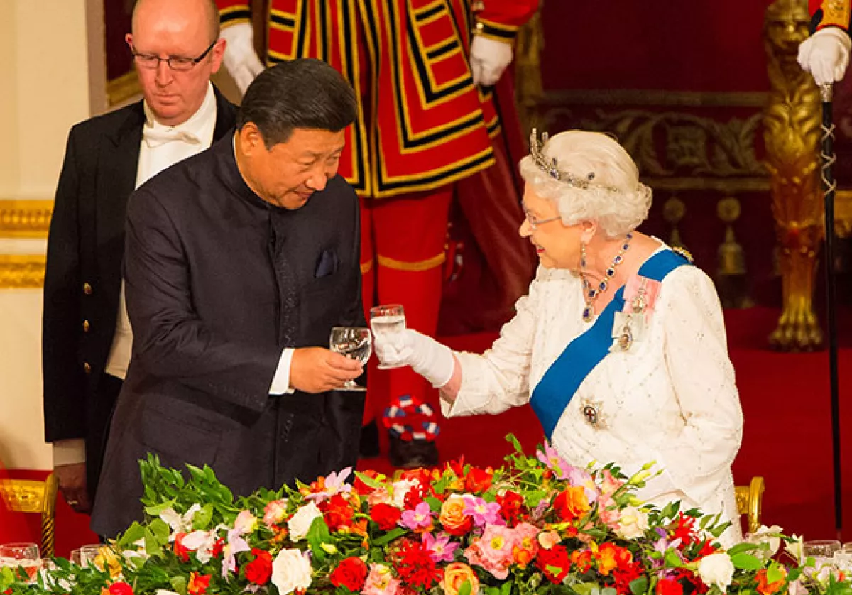 La cena fue ofrecida en honor al mandatario chino Xi Jinping.