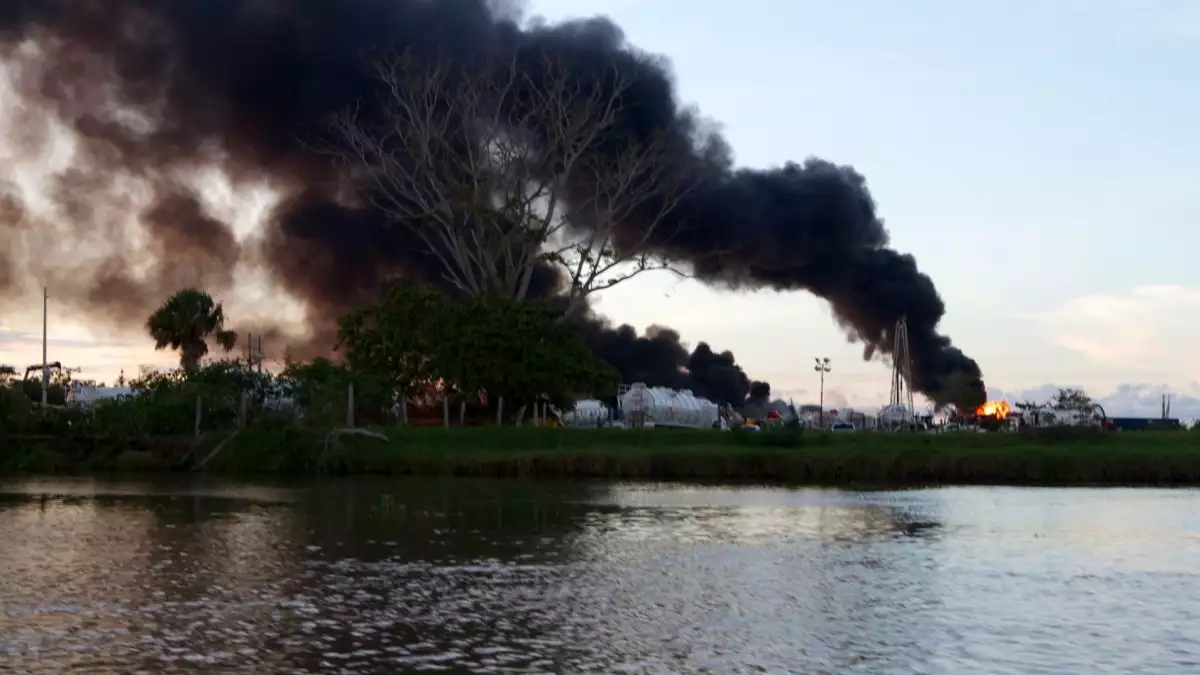 Explosion de gas
