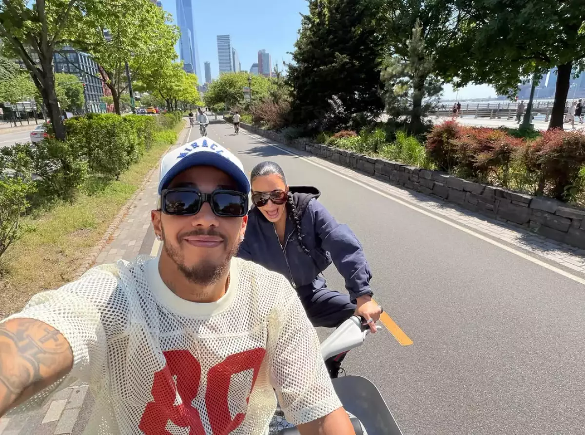 Kim Kardasian y Lewis Hamilton: La pareja del momento.