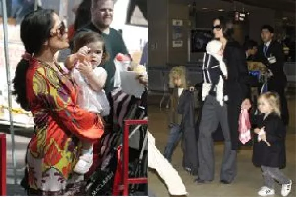 Las actrices son consideradas por la revista estadounidense 'Babytalk' mujeres ejemplares por su instinto maternal.