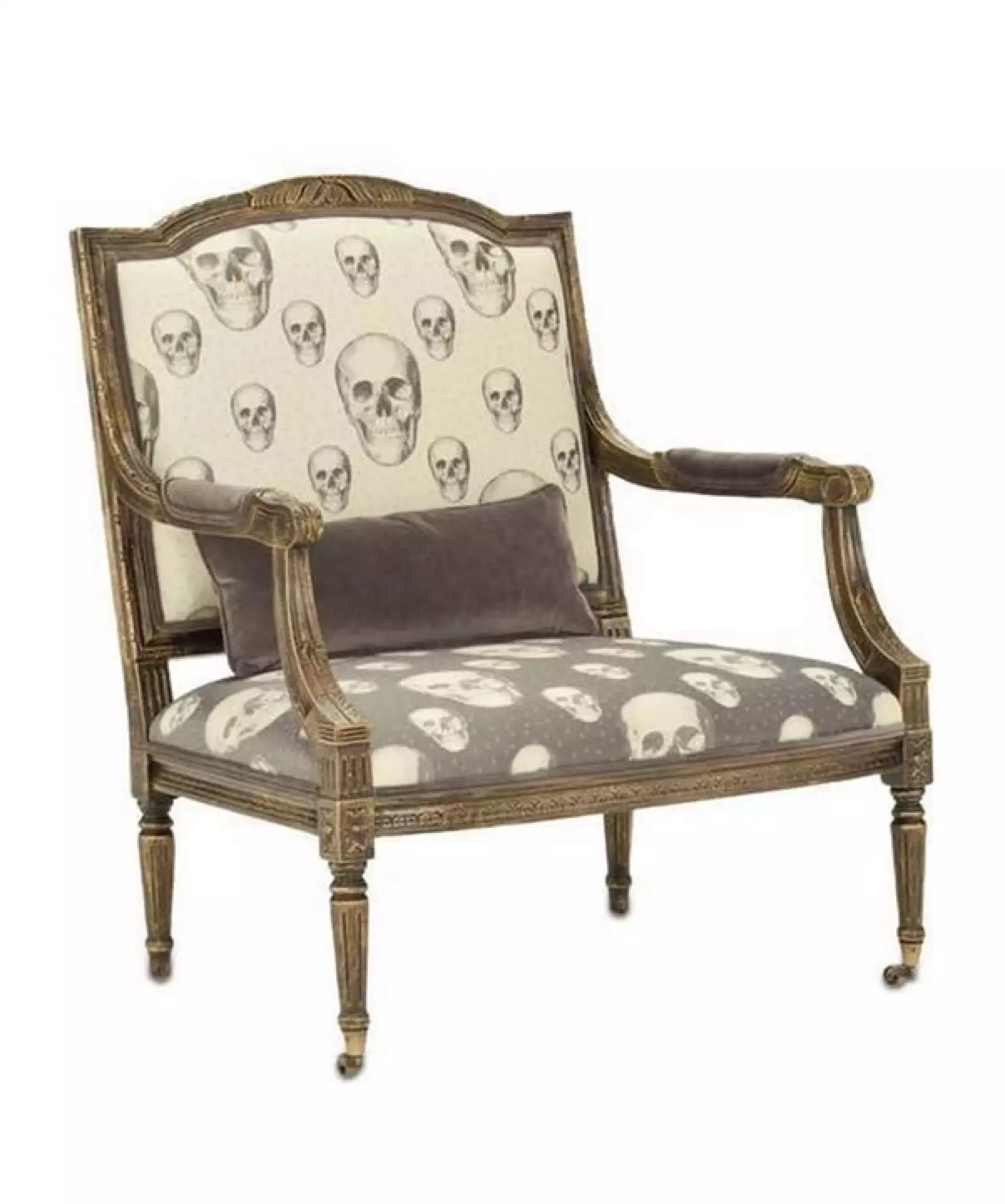 Silla estilo francés de Currey & Company.