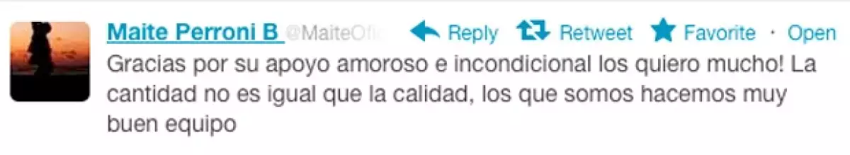 Este fue el mensaje de Maite que generó el enojo de los seguidores de Anahí.