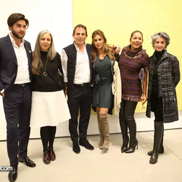 Cristobal Riestra, Julieta González, Eugenio López, Alejandra Funtanet, Verónica Anaya y Patricia Ortiz Monastero