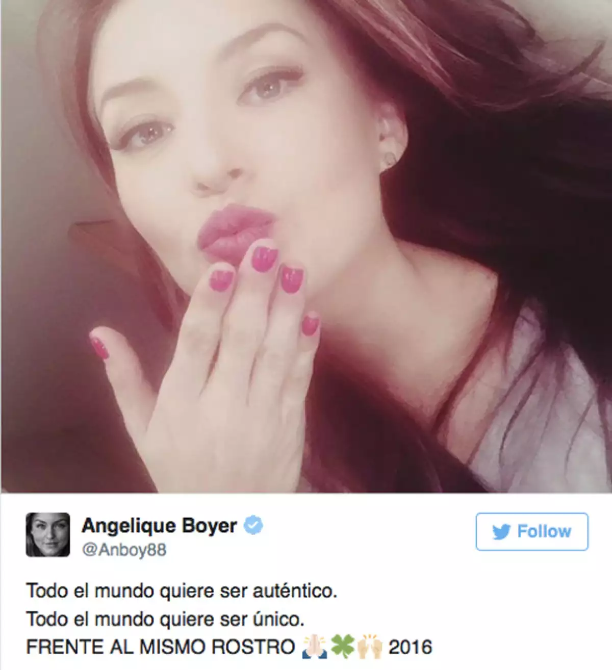 Angelique Boyer feliz de su nuevo proyecto en telenovelas.
