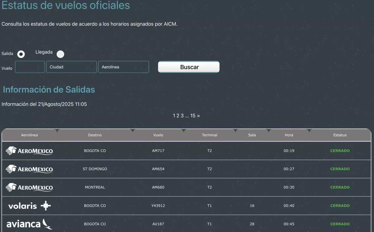 rastrear-vuelos aicm