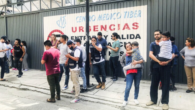 An earthquake in Mexico City