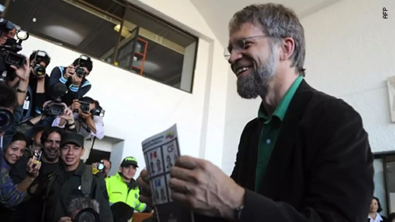 Voto de Mockus AFP