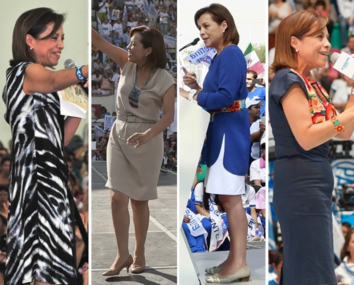 Josefina cambió los trajes por vestidos.