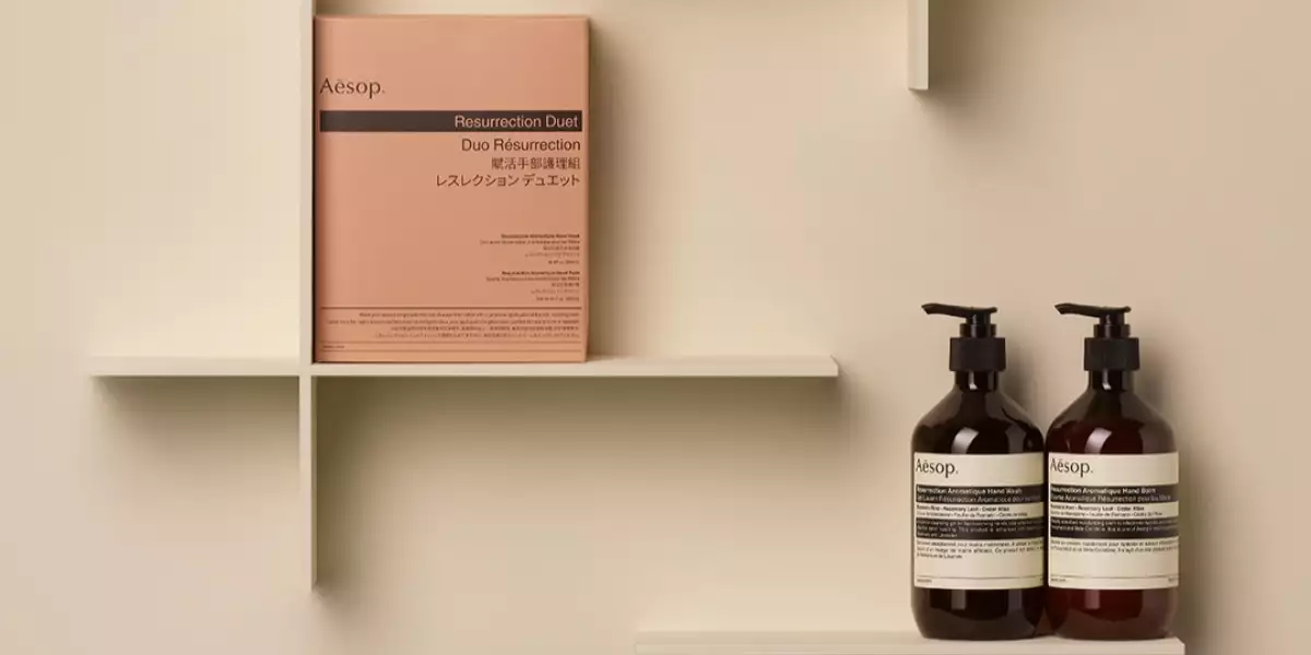 Aesop skincare. (Cortesía)