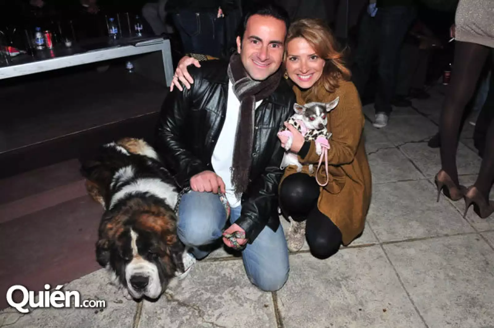 José Sacal y Alejandra Escudero