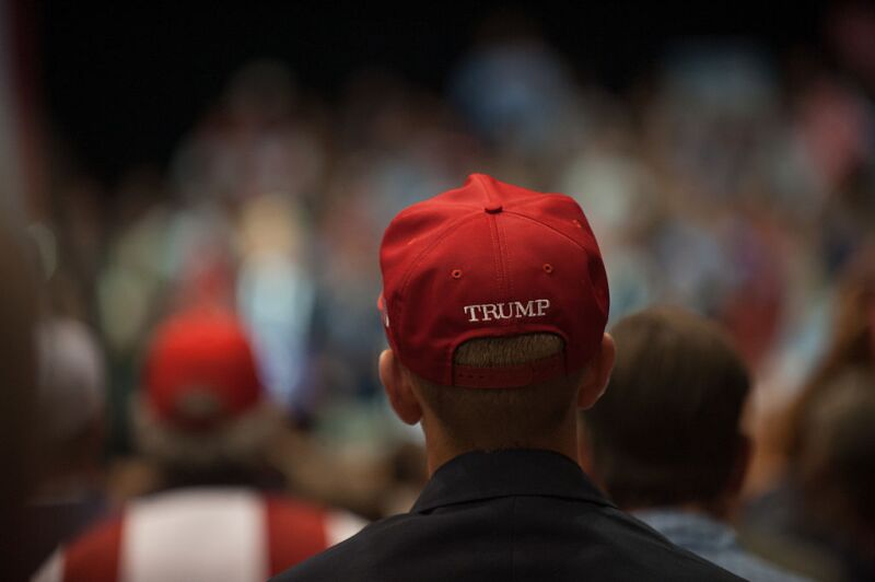 El apoyo a Trump