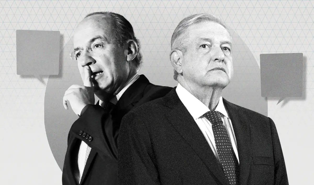 Felipe Calderón y López Obrador