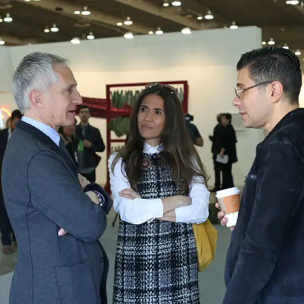 Bernardo Gómez Pimienta, Claudia García Diego y Emilio Dib
