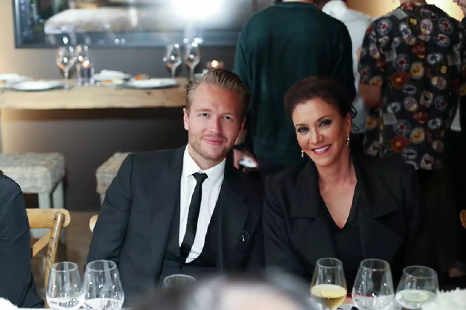 Michel Lillengu y Vivián Serrano