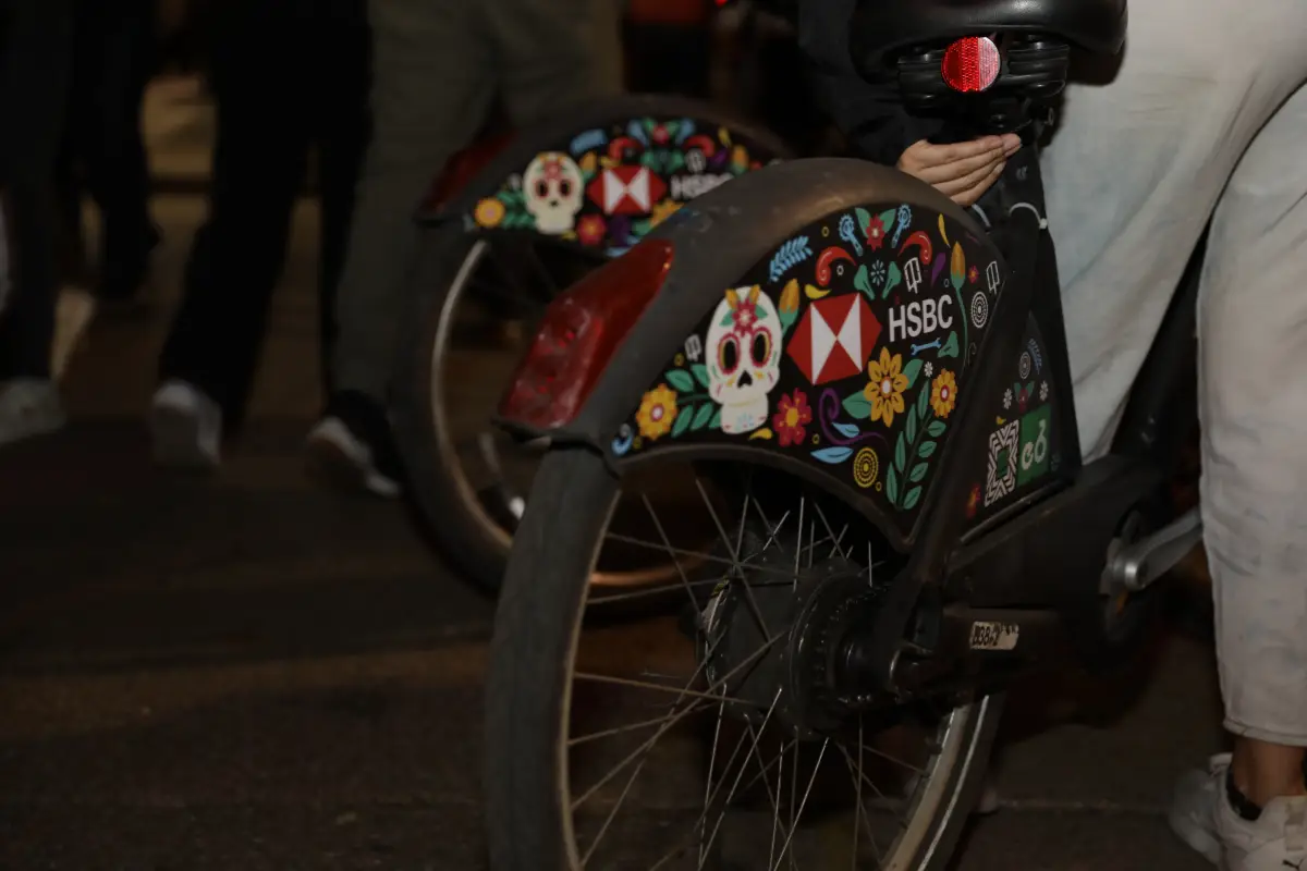 Paseo nocturno ECOBICI