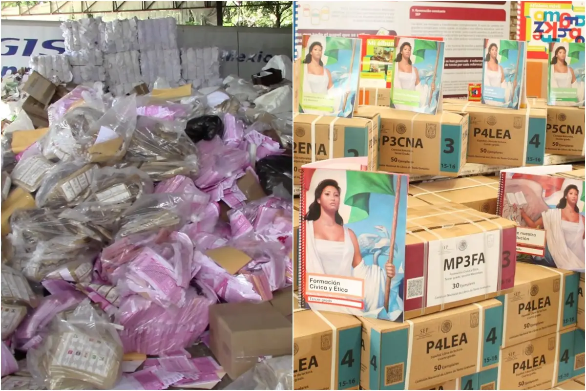 Reciclaje de boletas electorales
