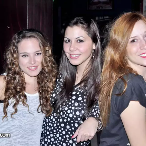 Raquel Huerta, Karla Cortés y Dam¡niela Rodríguez