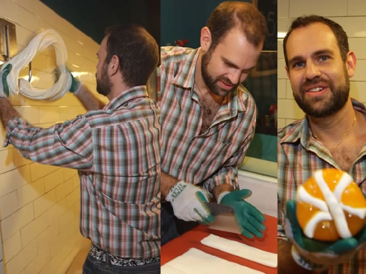 En un día pesado de trabajo pueden producir hasta 40 kilogramos de dulce