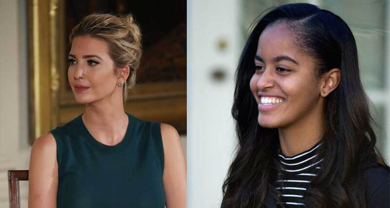 Ivanka y Malia
