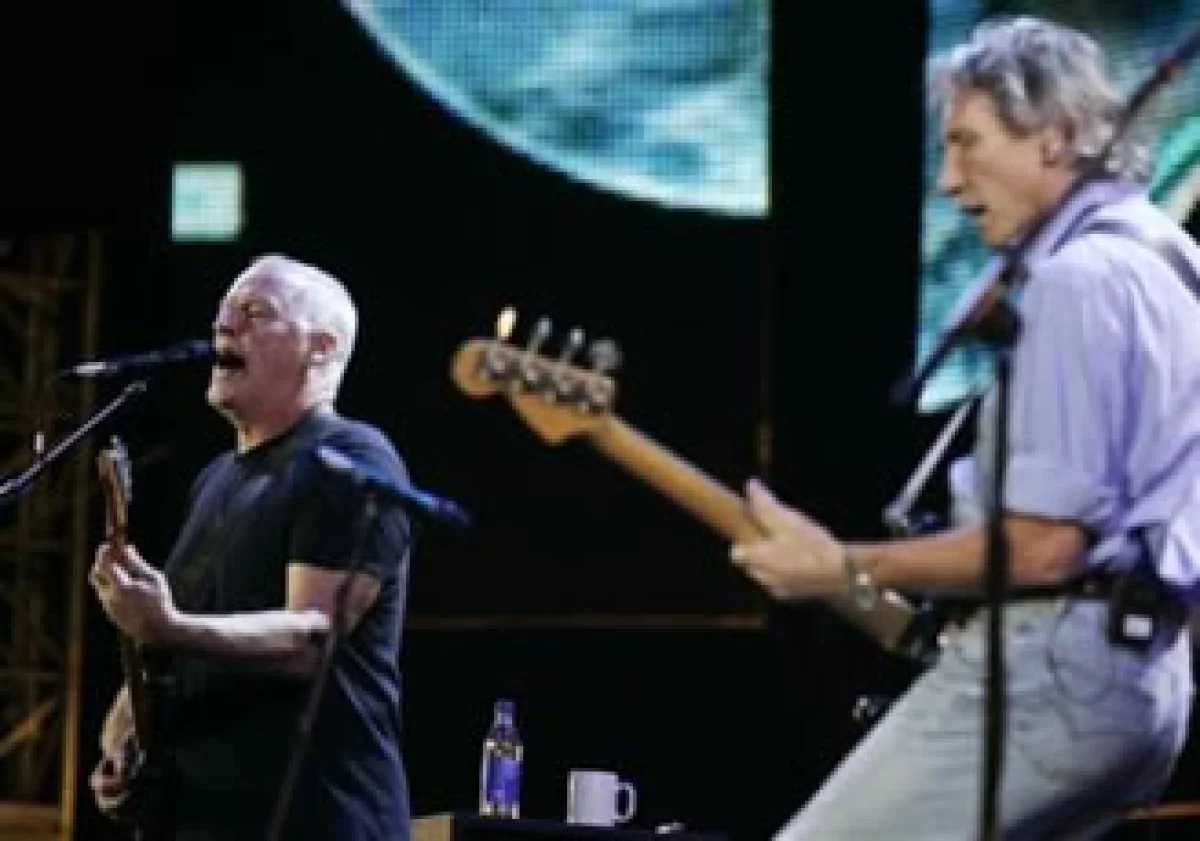 David Gilmour (izquierda) y Roger Waters, los líderes de la banda británica. (Foto: AP)