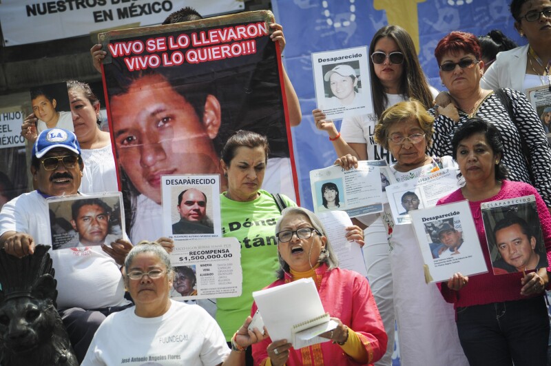 Marcha por los desaparecidos