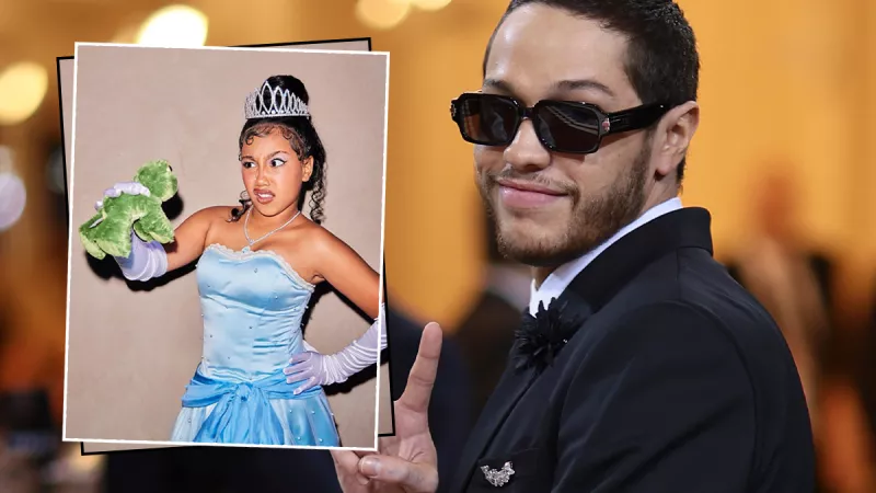 North West dice que Pete Davidson se vistió para ir a cargar gas en la Met Gala