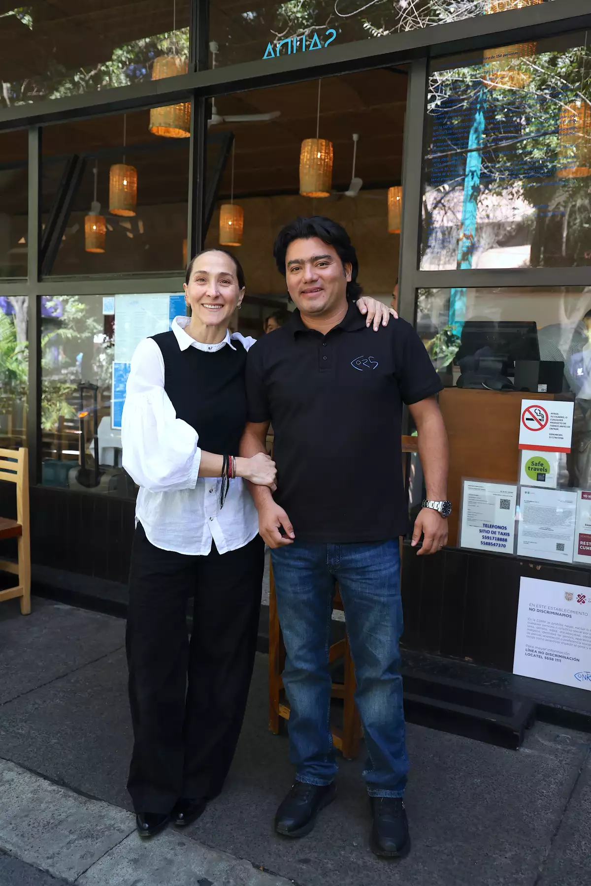 Chef Gaby Cámara  y Armando  Camacho 