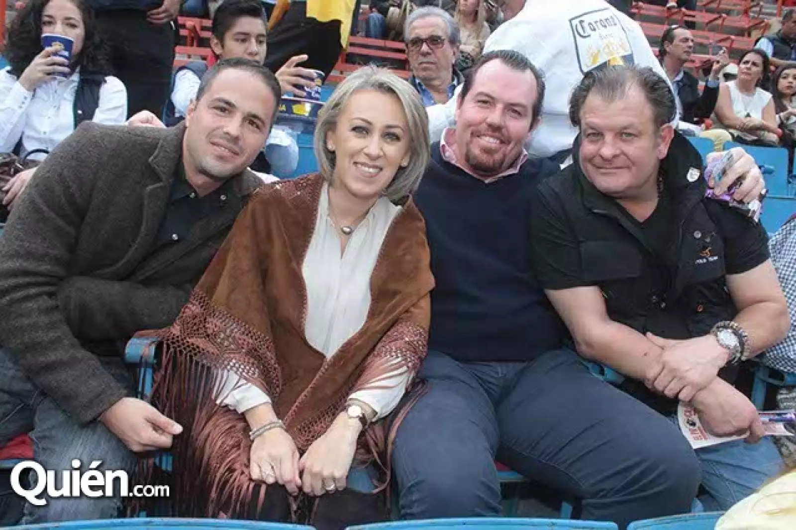 Carlos González,Pilar Solórzano,Fredy Solórzano y Billy Steta