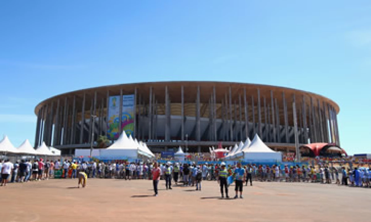 El Estadio Mané Garrincha difícilmente será llenado por la afición del equipo local. (Foto: Getty Images)