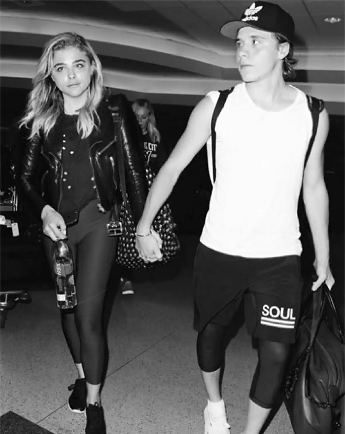 Chloë Moretz y Brooklyn Beckham