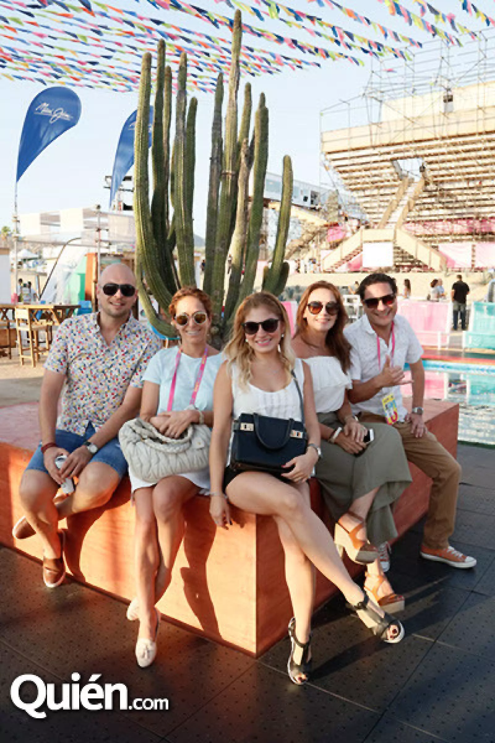 Javier López, Giuliana Torres, Cinthia Ávila, Claudia Tirado y Carlos Escobosa