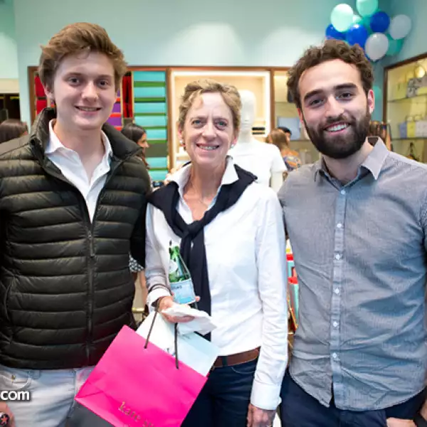 Santiago Delgado, Susana Delgado y Santiago Reynoso
