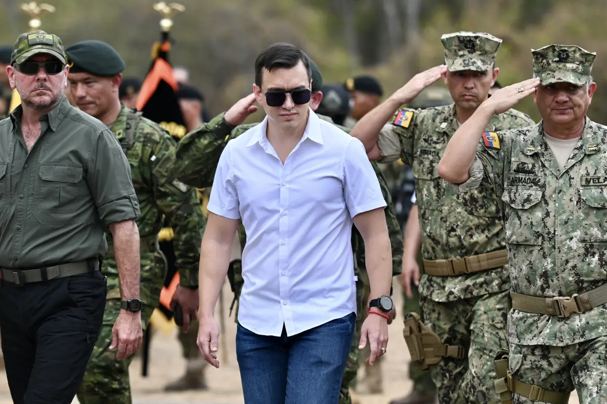 Daniel Noboa presidente de Ecuador