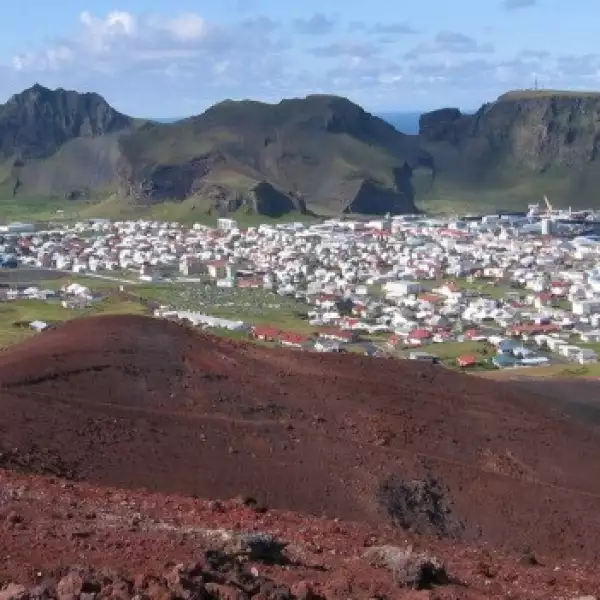 volcan Eldfell Islandia
