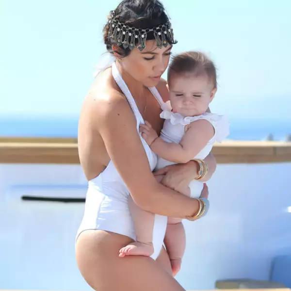 Según lo que ha declarado la hermana mayor de Kim, con Penélope le fue más difícil recuperar su figura que con su primer hijo.