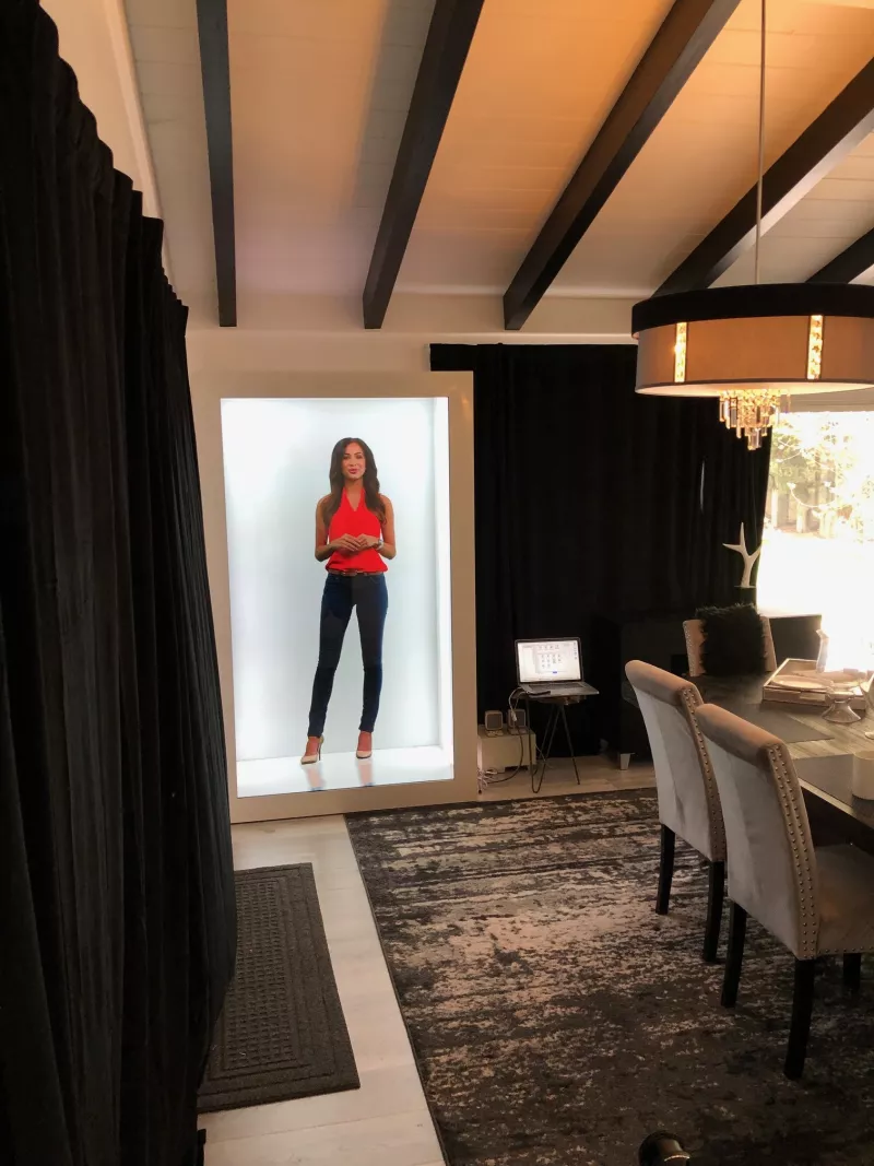 Videollamadas en holograma  