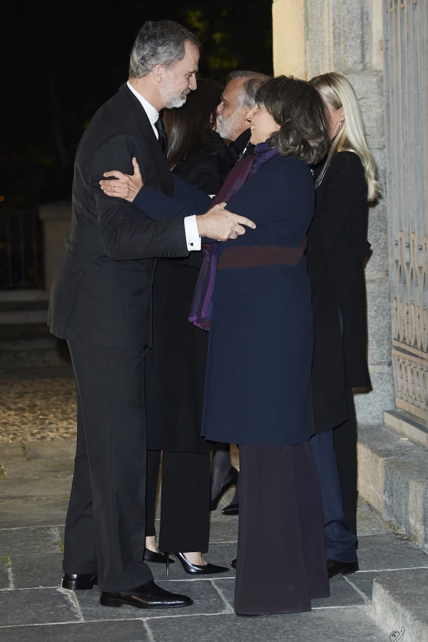 Spanish Royals Attend Placido Arango's Funeral