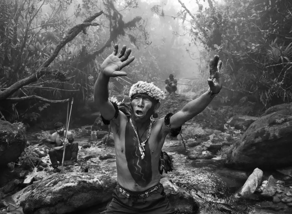 Pieza de Sebastião Salgado.