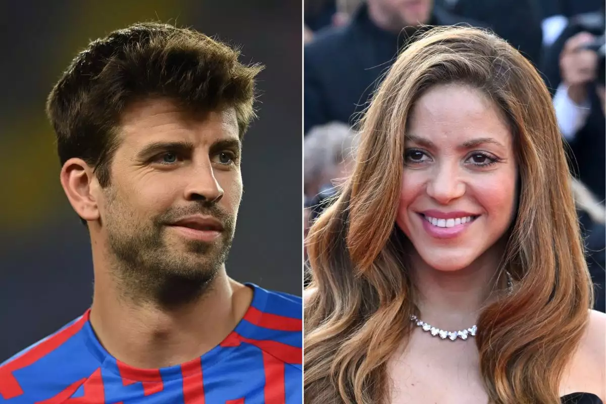 El ex futbolista Gerard Piqué y su ex pareja Shakira