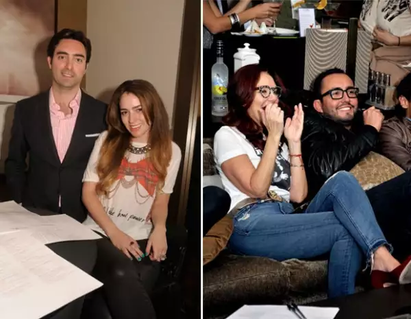Diego Bally,Lorenza Lazo y Lissette Trepaud con Rodrigo González.