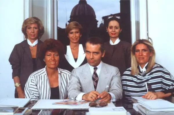 Karl Lagerfeld y la familia Fendi