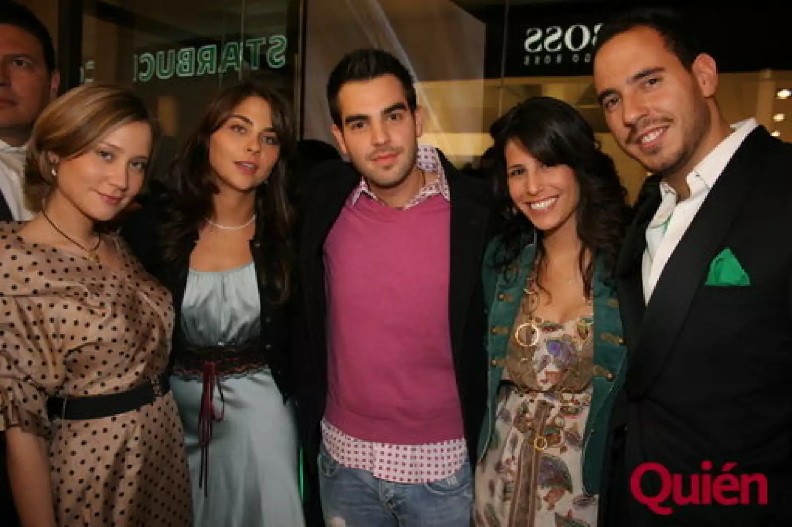 Stephanie Gil, Alexa Camil, Ricardo Cohen, Manuela Arango, Ilan Corres